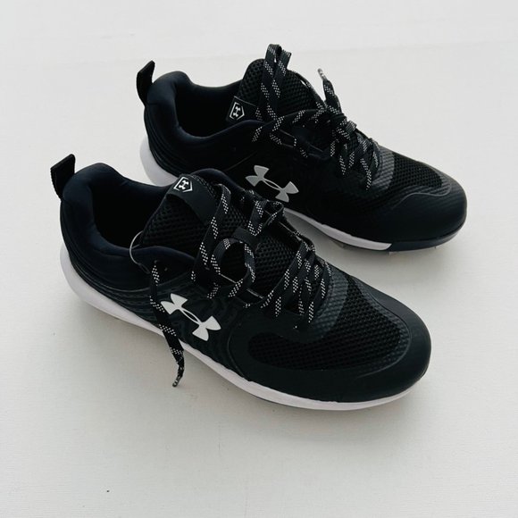 Under Armour 3022074 Women's Glyde Low Metal Softball Cleats ( 7 ) - Picture 2 of 4